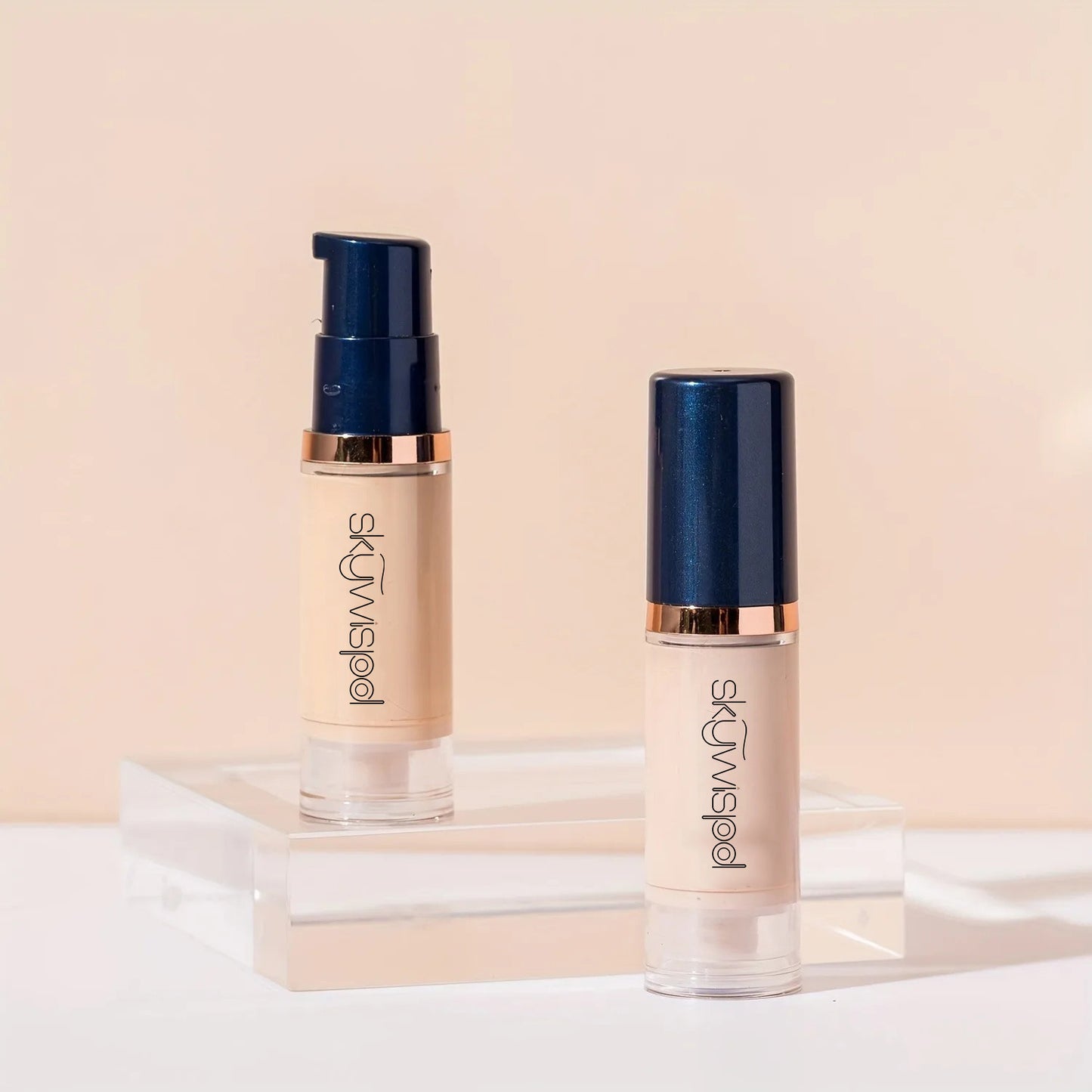 Beauty Glazed 6 Color Liquid Foundation Concealer - Full Coverage, Long-Lasting
