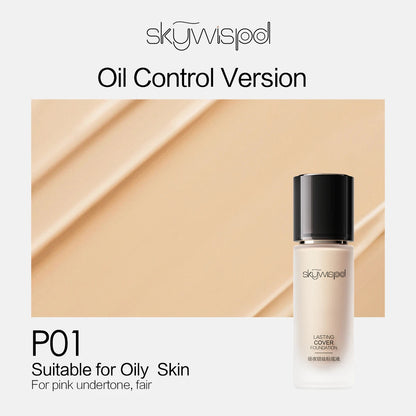 Long-lasting moisturizing matte liquid foundation