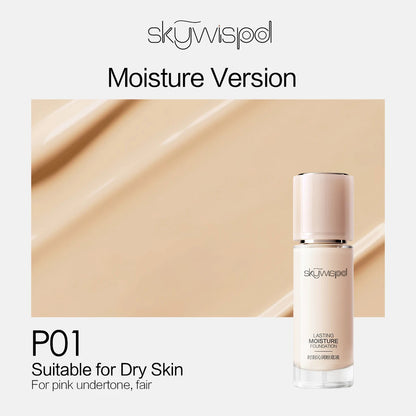 Long-lasting moisturizing matte liquid foundation