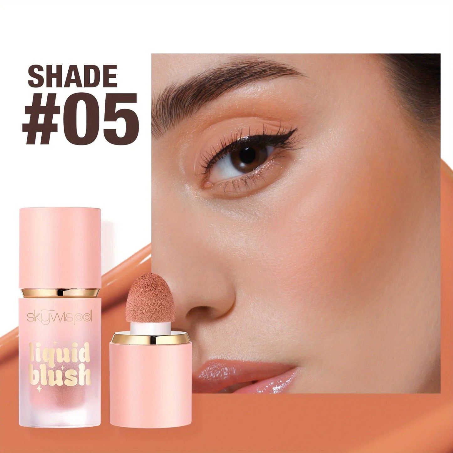 Liquid Blush Matte Clear Natural Cross-border Blush Stick Atmosphere ﻿