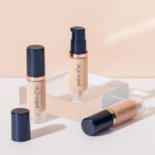 Beauty Glazed 6 Color Liquid Foundation Concealer - Full Coverage, Long-Lasting