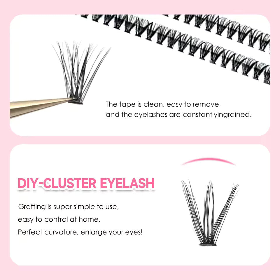 Self-made eyelash extension kit, accessories for attaching false eyelashes
