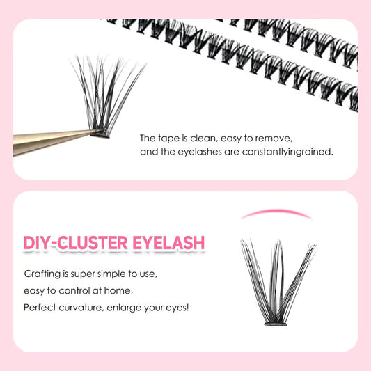 Self-made eyelash extension kit, accessories for attaching false eyelashes