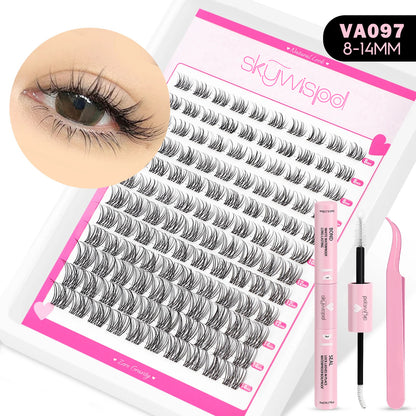 Manga Lash Clusters Kit Cat Lashes with Lash Bond