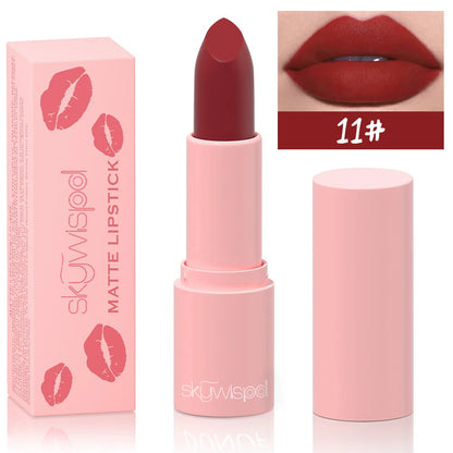 Matte velvet lipstick white long-lasting non-color loss waterproof non-stick cup lipstick