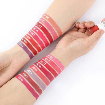 1PC Sexy Pink Women's 16 Colors Lasting Waterproof Liquid  Lipstick
