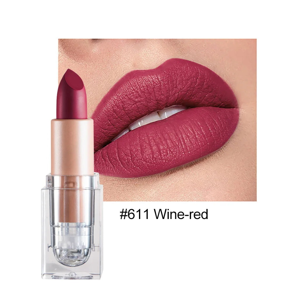 Matte Nude Lipstick Velvet Finish Lipsticks