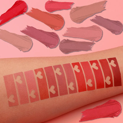 Matte velvet lipstick white long-lasting non-color loss waterproof non-stick cup lipstick