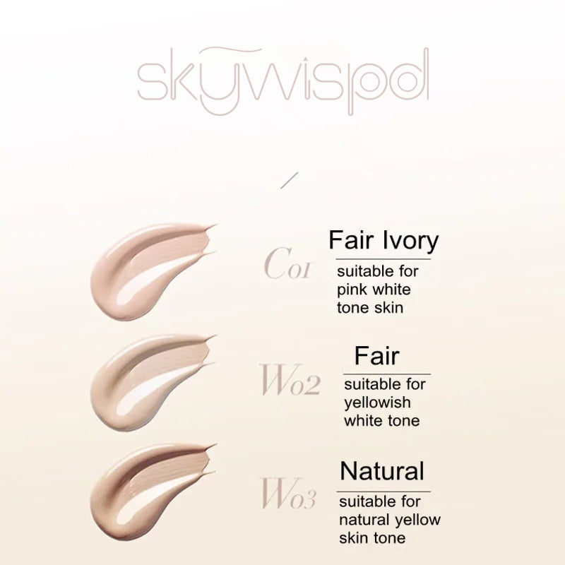 Hydrating Oil-Control Foundation Liquid Long-Lasting Matte Finish Lightweight Formula For Oily