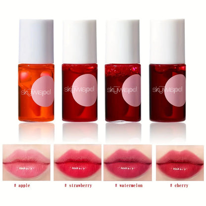 Fruity Lip Tint Water Gloss Tint Moisturizing Waterproof Liquid Lipstick