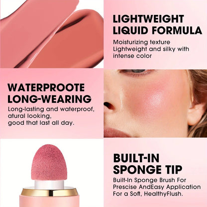 Liquid Blush Matte Clear Natural Cross-border Blush Stick Atmosphere ﻿