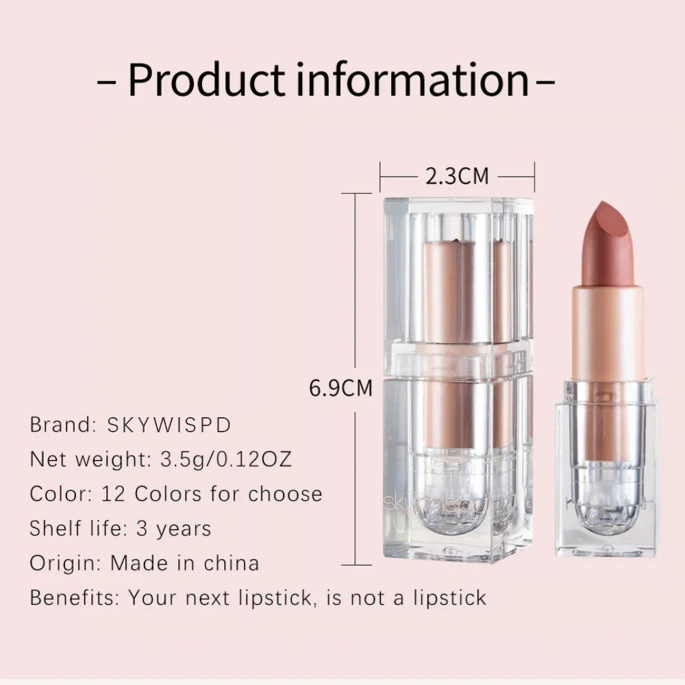 Matte Nude Lipstick Velvet Finish Lipsticks