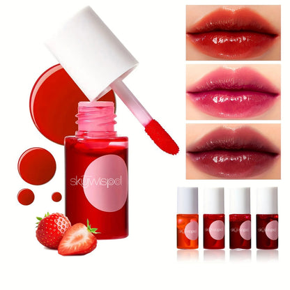 Fruity Lip Tint Water Gloss Tint Moisturizing Waterproof Liquid Lipstick
