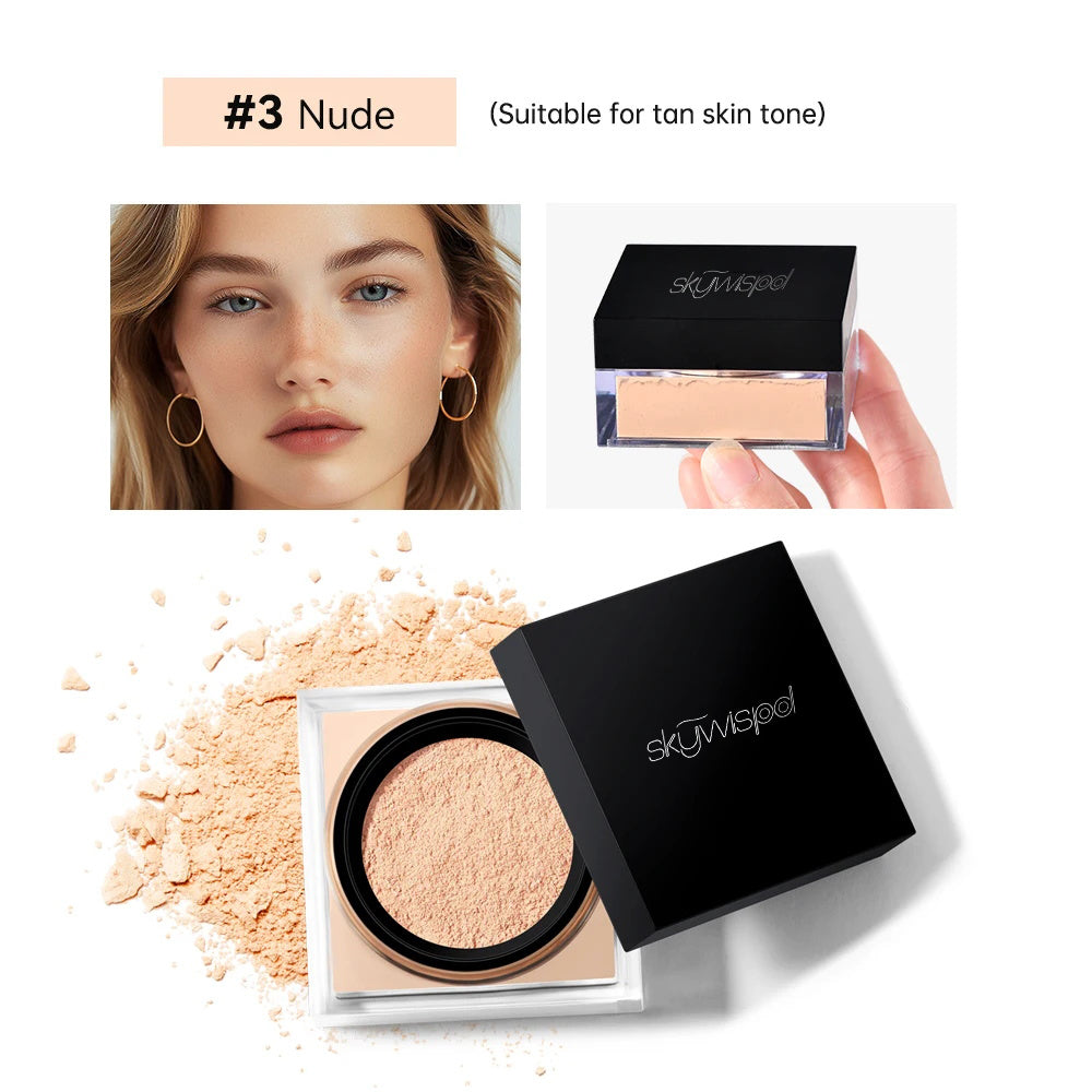 Matte Loose Baking and Setting Powder powder Oil Control Natural