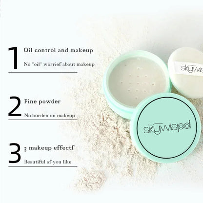 Face Loose Powder Matte Translucent Setting Powder Cosmetics Waterproof Oil-control