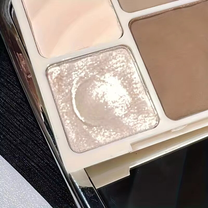 4 matte highlight contour palettes, 1 facial shadow contour powder makeup